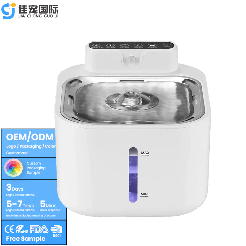 Dispenser d'acqua intelligente per animali domestici personalizzato: guida all'approvvigionamento OEM e ODM per acquirenti globali